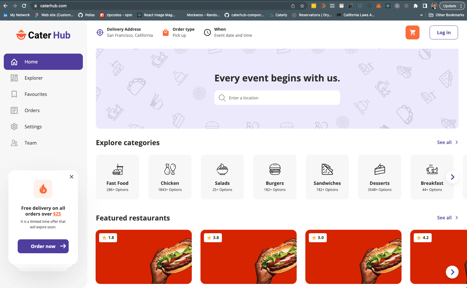 CaterHub.com